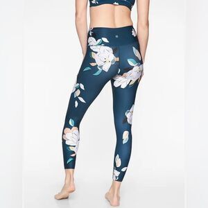 ATHLETA Floral Elation 7/8 Tight Women’s Leggings Size Small